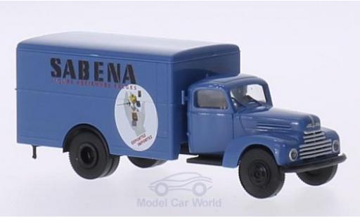 Diecast model cars Ford FK FK 3500 trunk Sabena (B) 1/87 Brekina