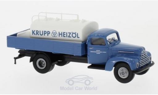Diecast model cars Ford FK FK 3500 Krupp Heiz&Atilde;&para;l with Aufsatz-Tank 1/87 Brekina