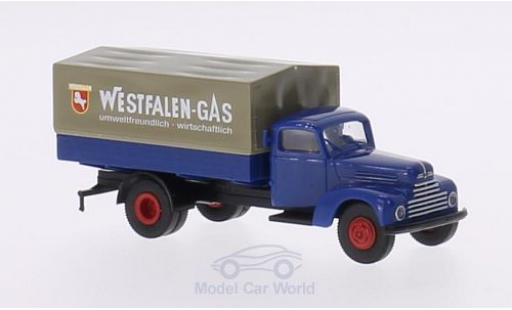 Diecast model cars Ford FK FK 3500 Westfalen Gas P/P-LKW 1/87 Brekina