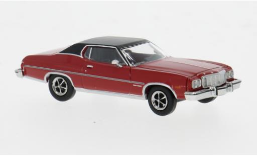 Diecast model cars Ford Gran Torino Gran Torino red/black 1976 1/87 Brekina