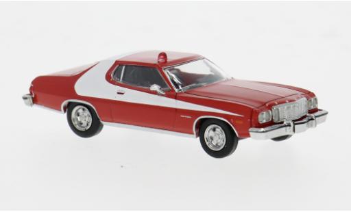 Diecast model cars Ford Gran Torino Gran Torino red/white 1976 1/87 Brekina