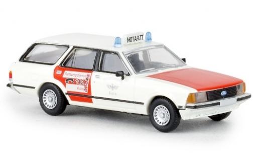 Diecast model cars Ford Granada Turnier II Berufsfire brigade K&Atilde;&para;ln 1977 1/87 Brekina