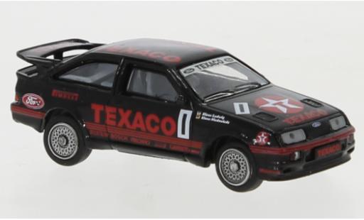 Diecast model cars Ford Sierra RS 500 Cosworth No.1 Texaco ETCC Silverstone 1988 K.Ludwig/K.Niedzwiedz 1/87 Brekina