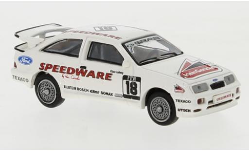 Diecast model cars Ford Sierra RS 500 Cosworth No.18 Hein Gericke DTM 1988 K.Ludwig 1/87 Brekina