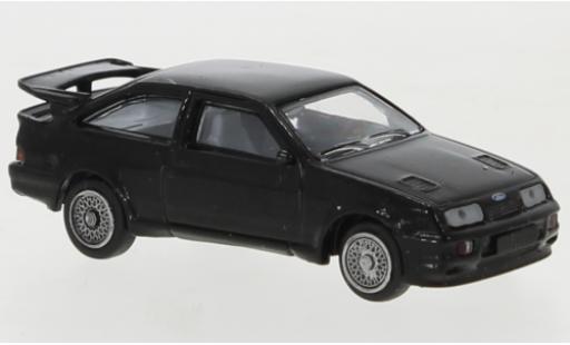 Diecast model cars Ford Sierra RS 500 Cosworth black 1986 1/87 Brekina