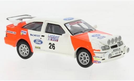 Diecast model cars Ford Sierra Cosworth RS RAC&Acirc;&acute;87 1987 1/87 Brekina