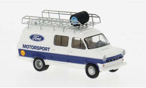 Diecast model cars Ford Transit Kastenwagen Motorsport 1970 1/87 Brekina