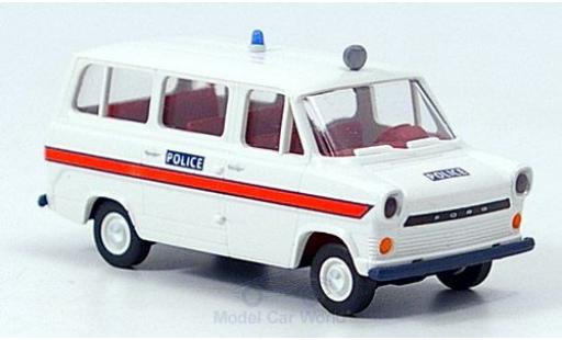 Diecast model cars Ford Transit Mk2 IIa Estate Police (GB) 1/87 Brekina