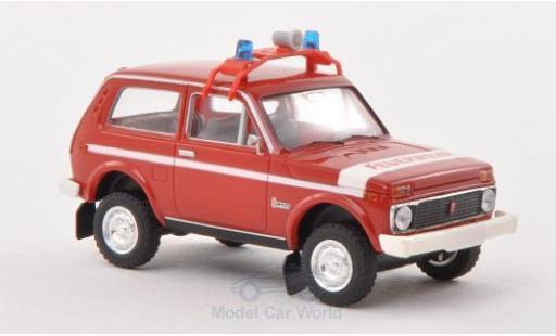 Diecast model cars Lada Niva Pompiers Fire brigade (DDR) 1/87 Brekina