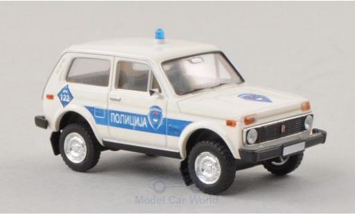 Diecast model cars Lada Niva Police Bosnien (BIH) 1/87 Brekina