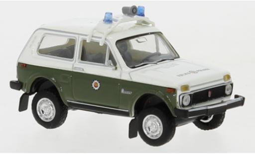 Diecast model cars Lada Niva Police Volkspolice 1976 2. Version 1/87 Brekina