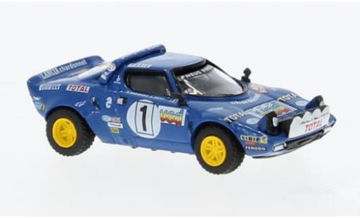 Diecast model cars Lancia Stratos HF No.1 Total 1980 1/87 Brekina