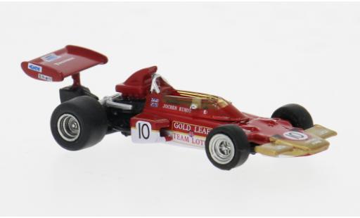 Diecast model cars Lotus 72 72D D No.10 Gold Leaf formula 1 GP Holland 1970 1/87 Brekina