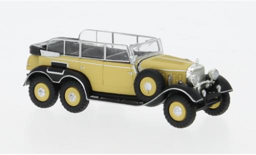 Diecast model cars Mercedes G4 Base beige 1938 1/87 Brekina