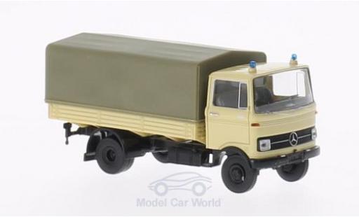 Diecast model cars Mercedes LP 608 Base beige PP-LKW 1/87 Brekina