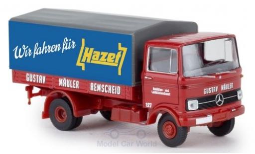 Diecast model cars Mercedes LP 608 Base Gustav M&Atilde;&curren;uler/Hazet 1/87 Brekina