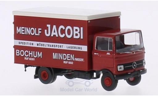 Diecast model cars Mercedes LP 608 Koffer trunk Meinolf Jacobi Bochum 1/87 Brekina