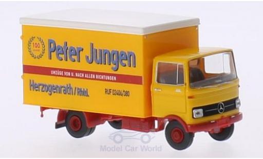 Diecast model cars Mercedes LP 608 Koffer trunk Peter Jungen Herzogenrath 1/87 Brekina
