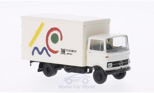Diecast model cars Mercedes LP 608 Koffer trunk Schenker Arttrans (modern) 1/87 Brekina