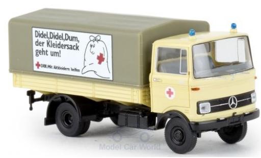 Diecast model cars Mercedes LP 608 Base PP DRK Altkleidersammlung 1965 1/87 Brekina
