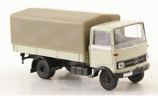 Diecast model cars Mercedes LP 608 Base PP-LKW grey 1/87 Brekina