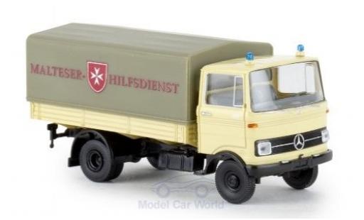 Diecast model cars Mercedes LP 608 Base PP Malteser Hilfsdienst 1965 1/87 Brekina
