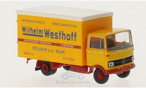 Diecast model cars Mercedes LP 608 Koffer Wilhelm Westhoff trunk 1/87 Brekina
