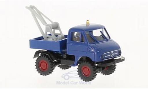 Diecast model cars Mercedes Unimog 406-425 411 Abschleppwagen 1/87 Brekina