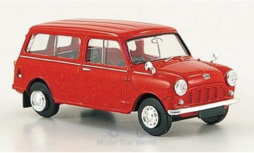 Diecast model cars Mini Countryman Base red 1/87 Brekina