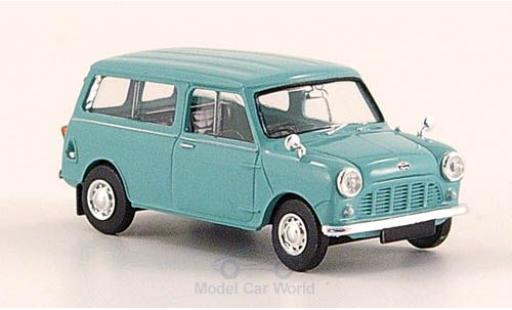 Diecast model cars Mini Countryman S turquoise 1/87 Brekina