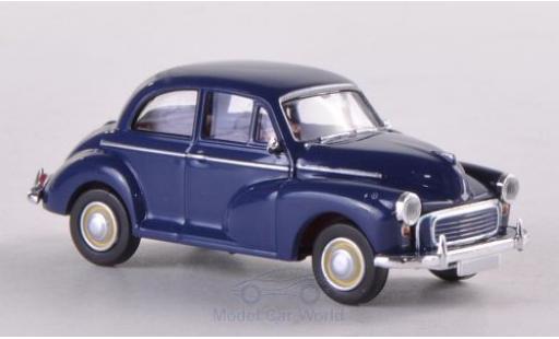 Diecast model cars Morris Minor Base blue 1/87 Brekina