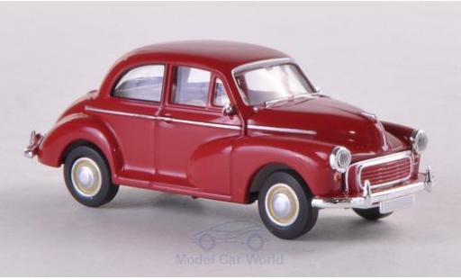 Diecast model cars Morris Minor Base red 1/87 Brekina
