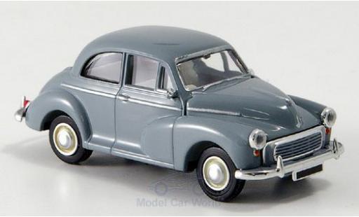 Diecast model cars Morris Minor Base grey 1/87 Brekina