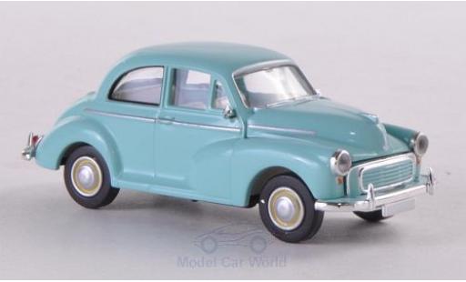 Diecast model cars Morris Minor Base turquoise 1/87 Brekina
