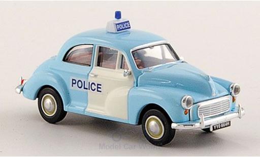 Diecast model cars Morris Minor Base Limousine RHD Police (GB) 1/87 Brekina