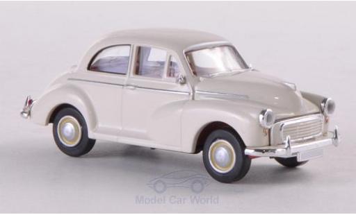 Diecast model cars Morris Minor Base white 1/87 Brekina