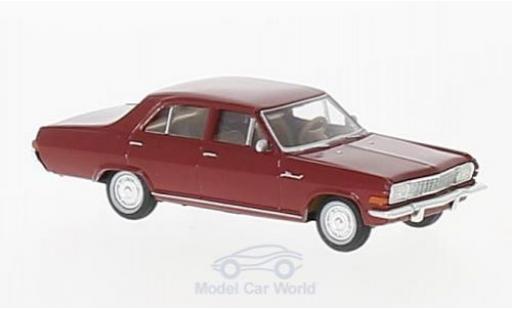 Diecast model cars Opel Admiral A red 1/87 Brekina