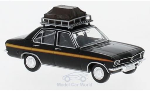 Diecast model cars Opel Ascona A Base A Black Magic 1/87 Brekina