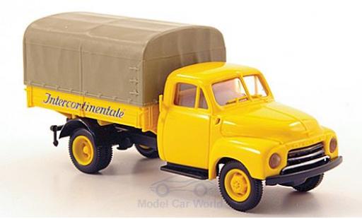 Diecast model cars Opel Blitz Base Intercondinentale PP-LKW 1/87 Brekina