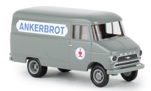 Diecast model cars Opel Blitz Type A van Ankerbrot 1959 1/87 Brekina