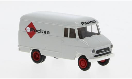Diecast model cars Opel Blitz Type A van Poclain 1959 1/87 Brekina