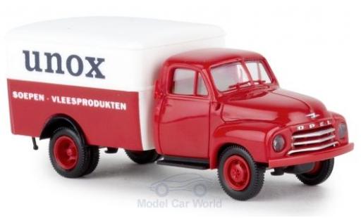Diecast model cars Opel Blitz Base trunk Unox (NL) 1/87 Brekina