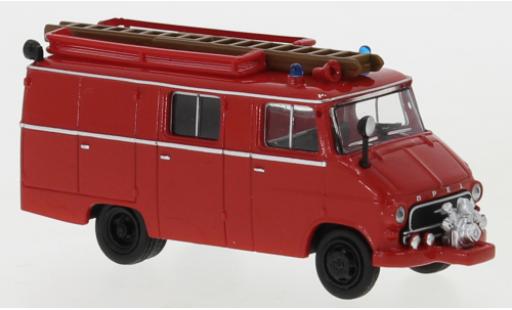 Diecast model cars Opel Blitz Type A LF 8 red 1959 1/87 Brekina