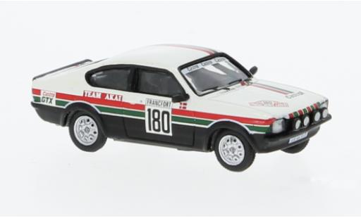 Diecast model cars Opel Kadett C GT/E C No.80 Rally Monte Carlo 1978 1/87 Brekina