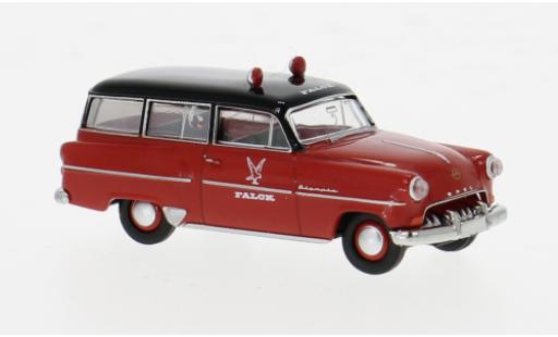 Diecast model cars Opel Olympia Rekord Caravan Falck 1954 1/87 Brekina