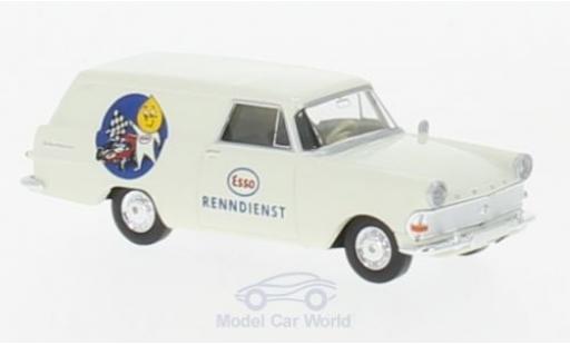 Diecast model cars Opel Rekord P2 van Esso Renndienst 1/87 Brekina