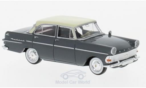 Diecast model cars Opel Rekord P2 Limousine grey/beige 1/87 Brekina
