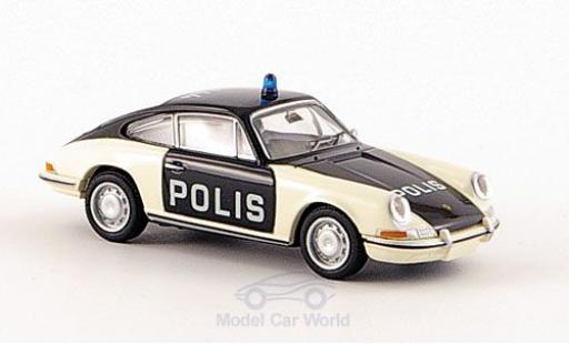 Diecast model cars Porsche 911 S Coupe Police (S) 1/87 Brekina