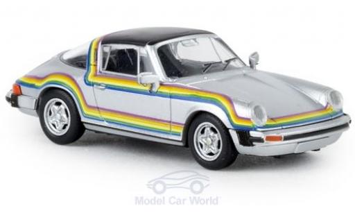 Diecast model cars Porsche 911 Targa G Rainbow 1976 TD 1/87 Brekina