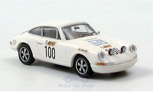 Diecast model cars Porsche 911 Base No.100 Tour de France 1971 1/87 Brekina